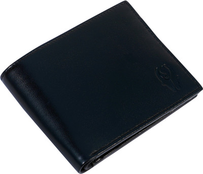 

SAMTROH Men Black Genuine Leather Wallet(3 Card Slots)