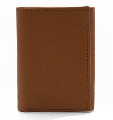 

Nietz Men Tan Genuine Leather Wallet(4 Card Slots)