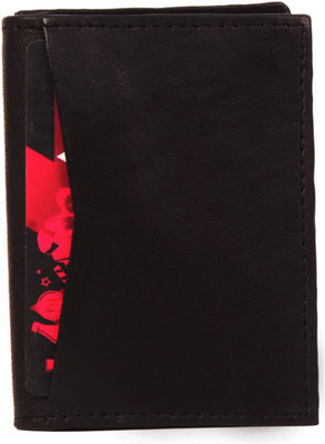 

Wildland Men Black Genuine Leather Card Holder(10 Card Slots)