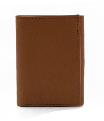 

Nietz Men Tan Genuine Leather Wallet(4 Card Slots)