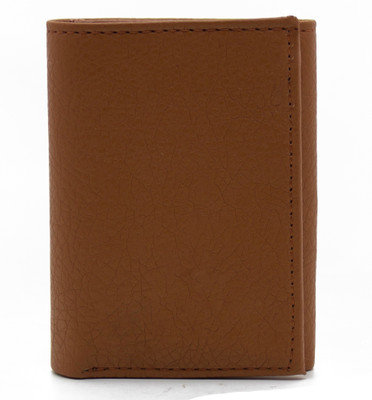 Nietz Men Tan Genuine Leather Wallet(4 Card Slots)