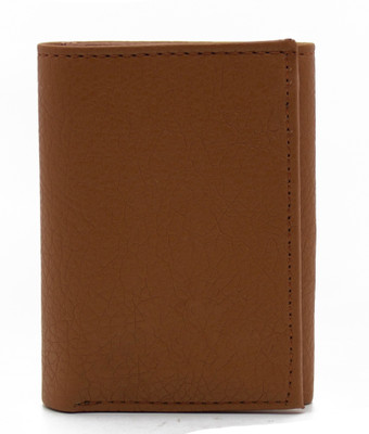 

Nietz Men Tan Genuine Leather Wallet(4 Card Slots)