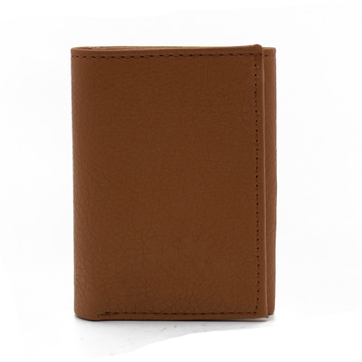 

Nietz Men Tan Genuine Leather Wallet(4 Card Slots)