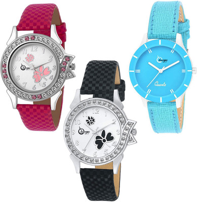 

shunya Woman Multi Color Girls watch Watch - For Women Pack Of-3 SF321320605 Watch - For Women