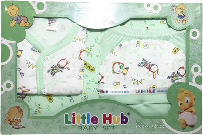 

Aashna Little Hub 4 Pcs Gift Set - Green(Multicolor)