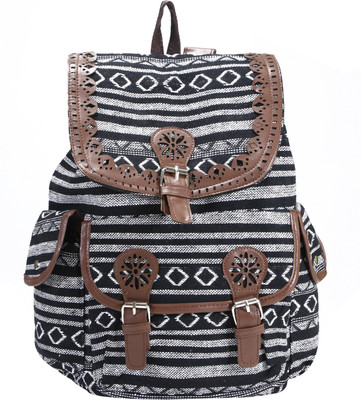 

Desence Stylish Casual College Backpack For Girl's 5 L Backpack(Black)