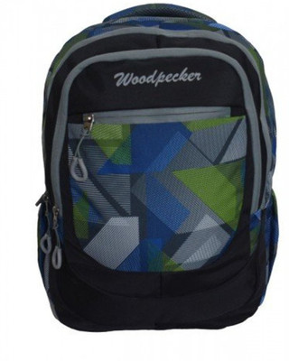 

Wood Pecker WP School Bag 1.18 Black 28 L Backpack(Black)