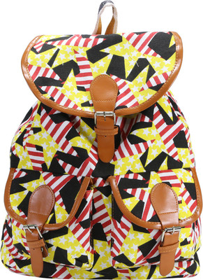 

Desence Stylish Casual College Backpack For Girl's 5 L Backpack(Multicolor), Blue