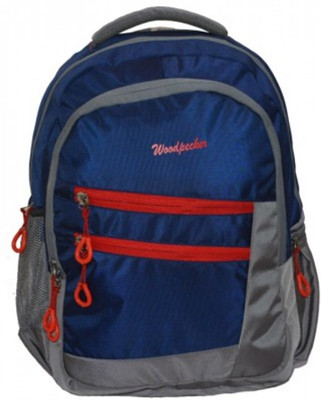 

Wood Pecker WP School Bag 7.17 Blue 28 L Backpack(Blue)
