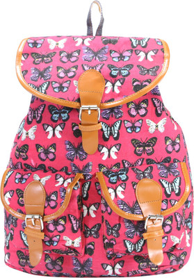

Desence Stylish Casual College Backpack For Girl's 5 L Backpack(Pink)