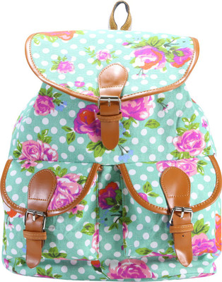 

Desence Stylish Casual College Backpack For Girl's 5 L Backpack(Green)
