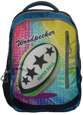 

Wood Pecker WP School Bag 9.18 Blue 28 L Backpack(Blue)