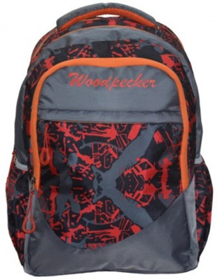 

Wood Pecker WP School Bag 2.18 Grey 28 L Backpack(Grey)