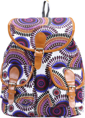 

Desence Stylish Casual College Backpack For Girl's 5 L Backpack(Purple)