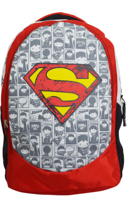 Fashion Knockout Superman 5 L Backpack(Red)