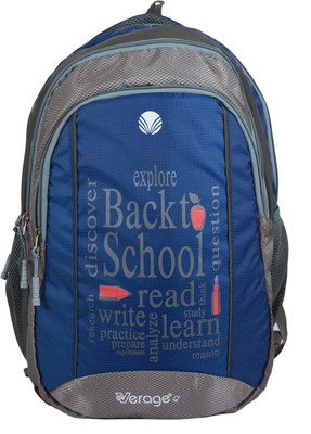 

Fashion Knockout Back to School 5 L Backpack(Blue)