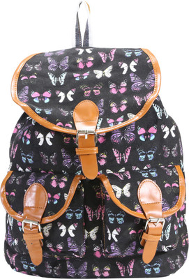 

Desence Stylish Casual College Backpack For Girl's 5 L Backpack(Black)