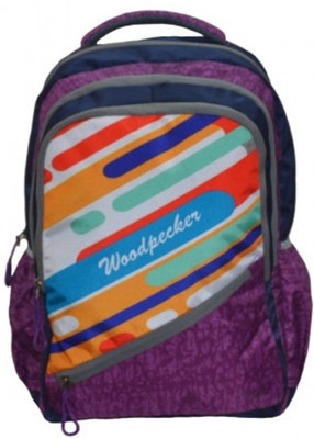 

Wood Pecker WP School Bag 3.18 Purple 28 L Backpack(Purple)