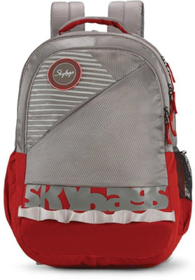 

Skybags Bingo extra 03 Beige 36 L Backpack(Grey, Red)