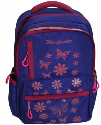 

Wood Pecker WP School Bag 5.18 Purple 28 L Backpack(Purple)