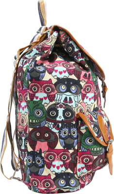 

Desence Stylish Casual College Backpack For Girl's 5 L Backpack(Red)