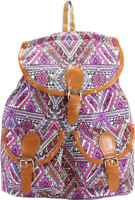 

Desence Stylish Casual College Backpack For Girl's 5 L Backpack(Pink)