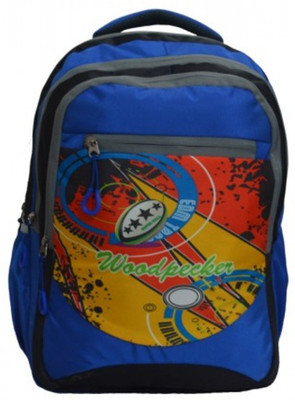 

Wood Pecker WP School Bag 8.18 Blue 28 L Backpack(Blue)