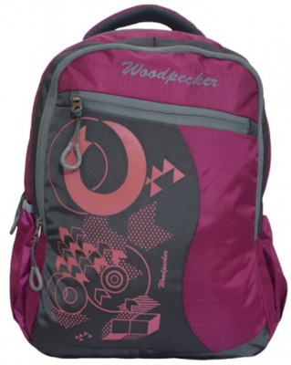 

Wood Pecker WP School Bag 7.18 Purple 28 L Backpack(Purple)