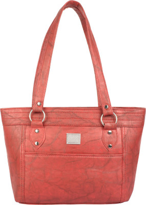 

Savitri Arts Red Pu Casual Handbag For Women Shoulder Bag(Red, 20 L)