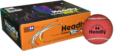 Headly Light Cricket Tennis Ball(Pack of 6, Maroon)