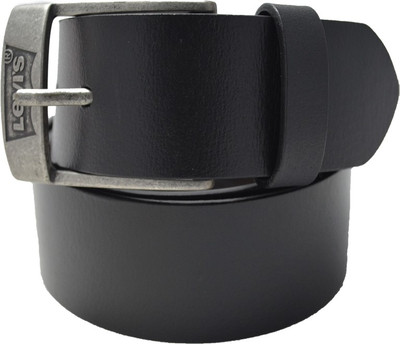 

Levi's Men Casual Black Genuine Leather Belt