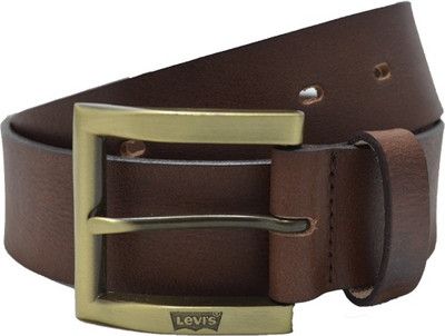 

Levi's Men Casual Brown Genuine Leather Belt