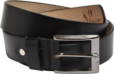 

FT Men Evening Black Genuine Leather Reversible Belt