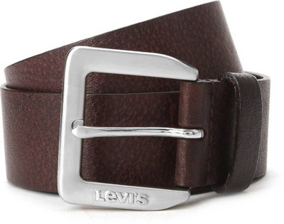 

Levi's Men Casual Brown Genuine Leather Belt