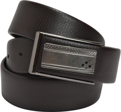 

FT Men Evening Brown Genuine Leather Reversible Belt