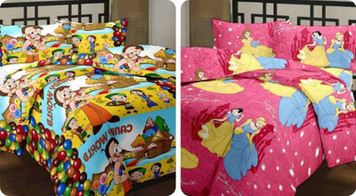 

VAMIRA Cartoon  Comforter(Poly Cotton, Multicolor