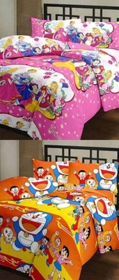 

VAMIRA Cartoon  Blanket(Poly Cotton, Multicolor