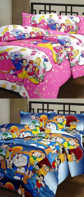

VAMIRA Cartoon  Blanket(Poly Cotton, Multicolor