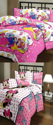 

V Brown Cartoon  Comforter(Poly Cotton, Multicolor