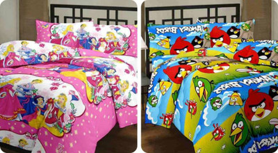 

VAMIRA Cartoon  Comforter(Poly Cotton, Multicolor