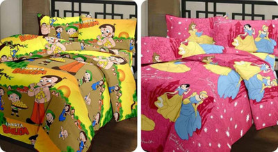 

VAMIRA Cartoon  Comforter(Poly Cotton, Multicolor