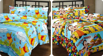 

V Brown Cartoon  Comforter(Poly Cotton, Multicolor