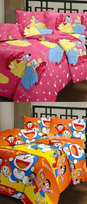 

V Brown Cartoon  Comforter(Poly Cotton, Multicolor