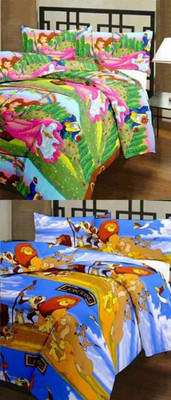 

VAMIRA Cartoon  Blanket(Poly Cotton, Multicolor