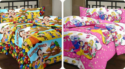 

VAMIRA Cartoon  Comforter(Poly Cotton, Multicolor