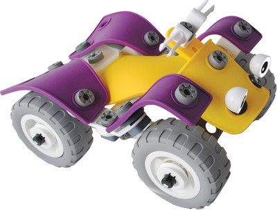 

Commando Build N Play Vehicle (100 parts)(Yellow, Purple)