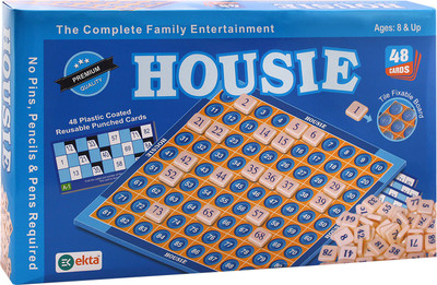 

Ekta Housie Deluxe Board Game Family Game Board Game