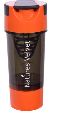 

Natures Velvet Lifecare Shaker Orange & Black 500 ml Shaker(Pack of 1, Orange)