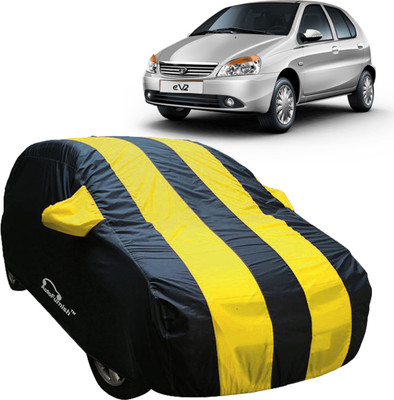 Autofurnish Car Cover For Tata Indica eV2 (With Mirror Pockets)(Blue)