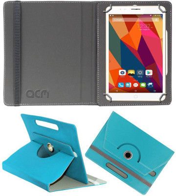ACM Book Cover for Swipe Strike 4g Rotating Case(Blue, Cases with Holder, Pack of: 1)
